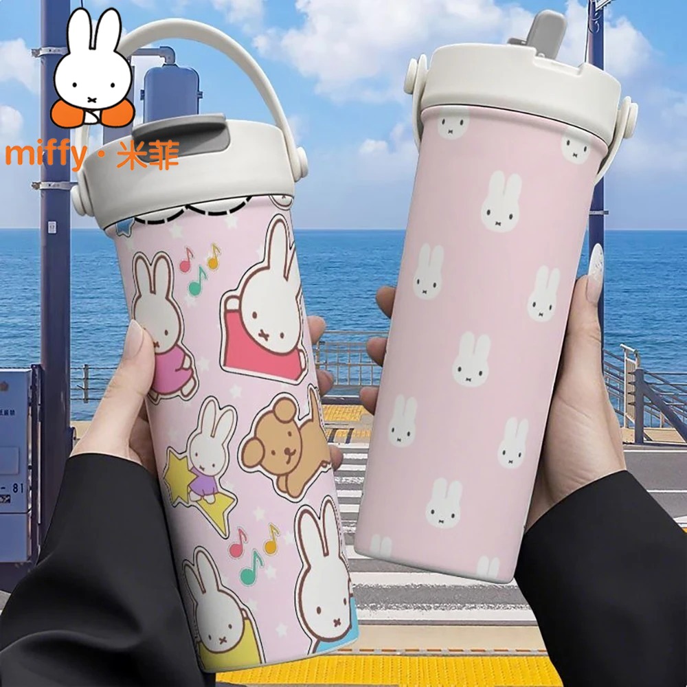 Good Coffee Tea - Thermos portable Miffy Rabbit, tasse à