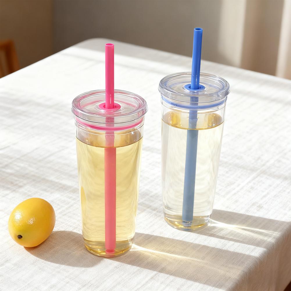 Coffee Tea Tumbler - Tasse de paille Portable 20oz, gobelet