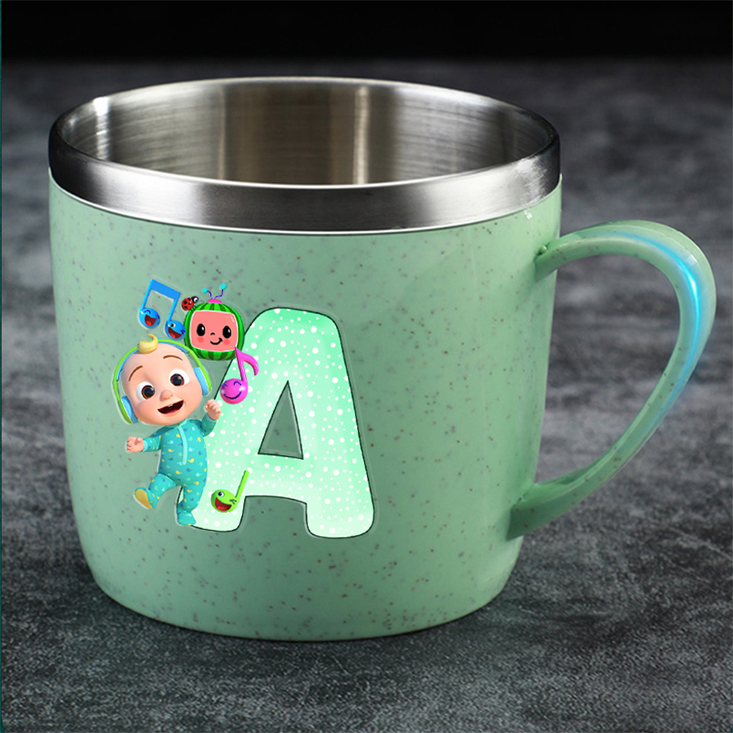 Good Coffee Tea - Cocomelons tasses d'eau en acier inoxydable