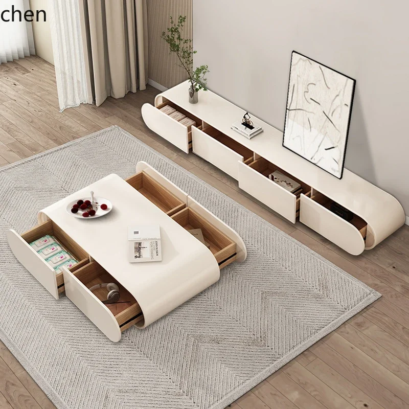Coffee & Tea Haus - Table basse moderne de luxe légère