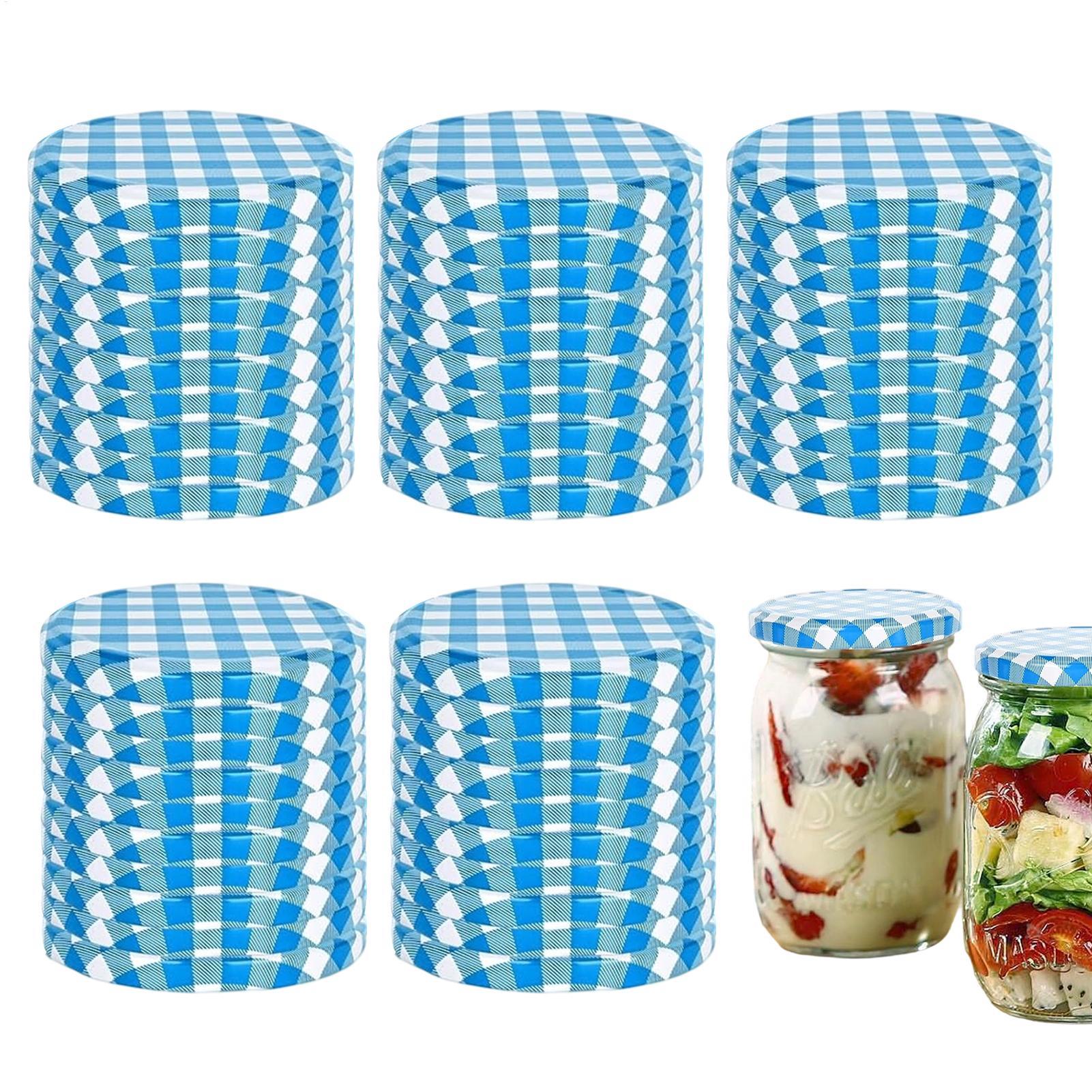 Coffee Tea & Jane - Couvercles pour bocaux de conserve, 50