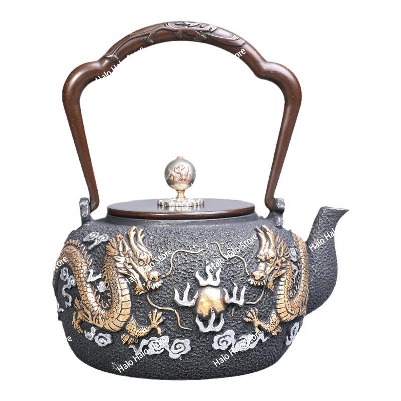 Cast Iron Teapot - Pot en fer à Double perle