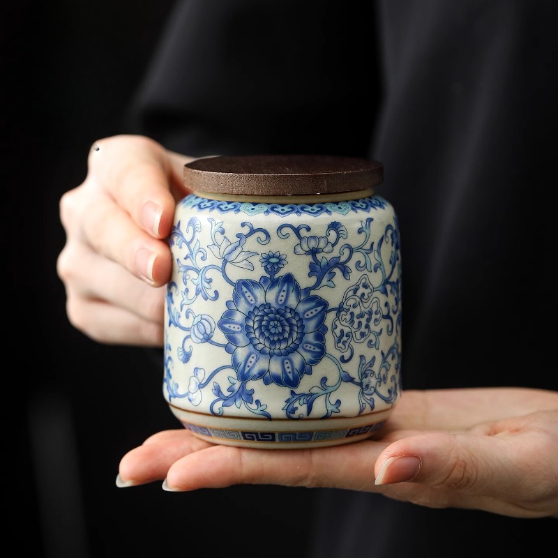 Coffee Tea Tumbler - Boîte à thé scellée en porcelaine