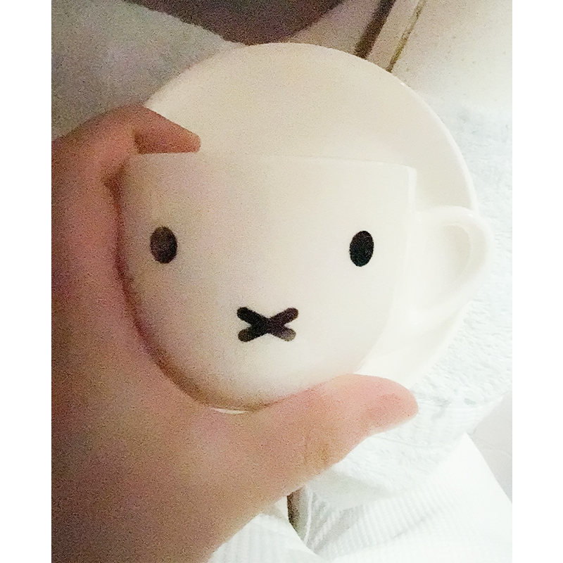 Good Coffee Tea - Mug à café en céramique Miffy,