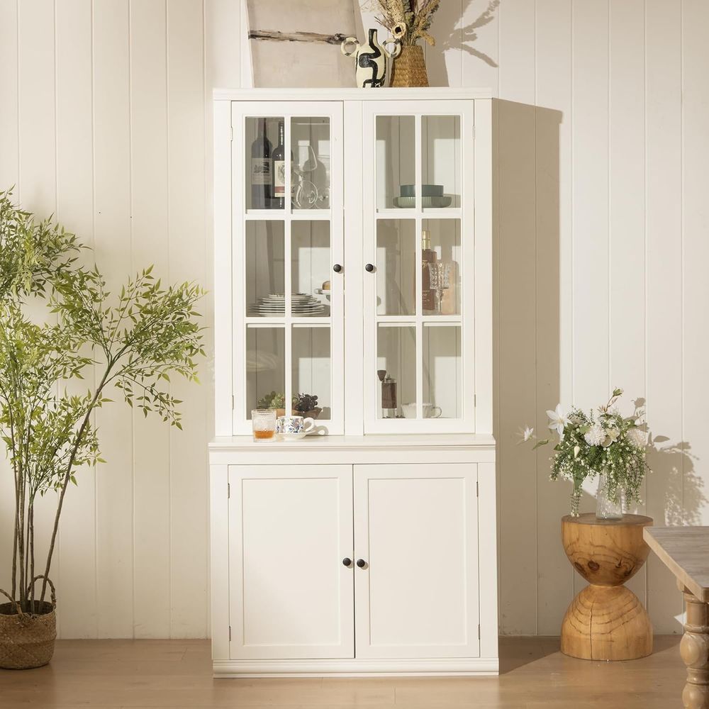 Coffee & Tea Haus - Armoire de cuisine haute de 75