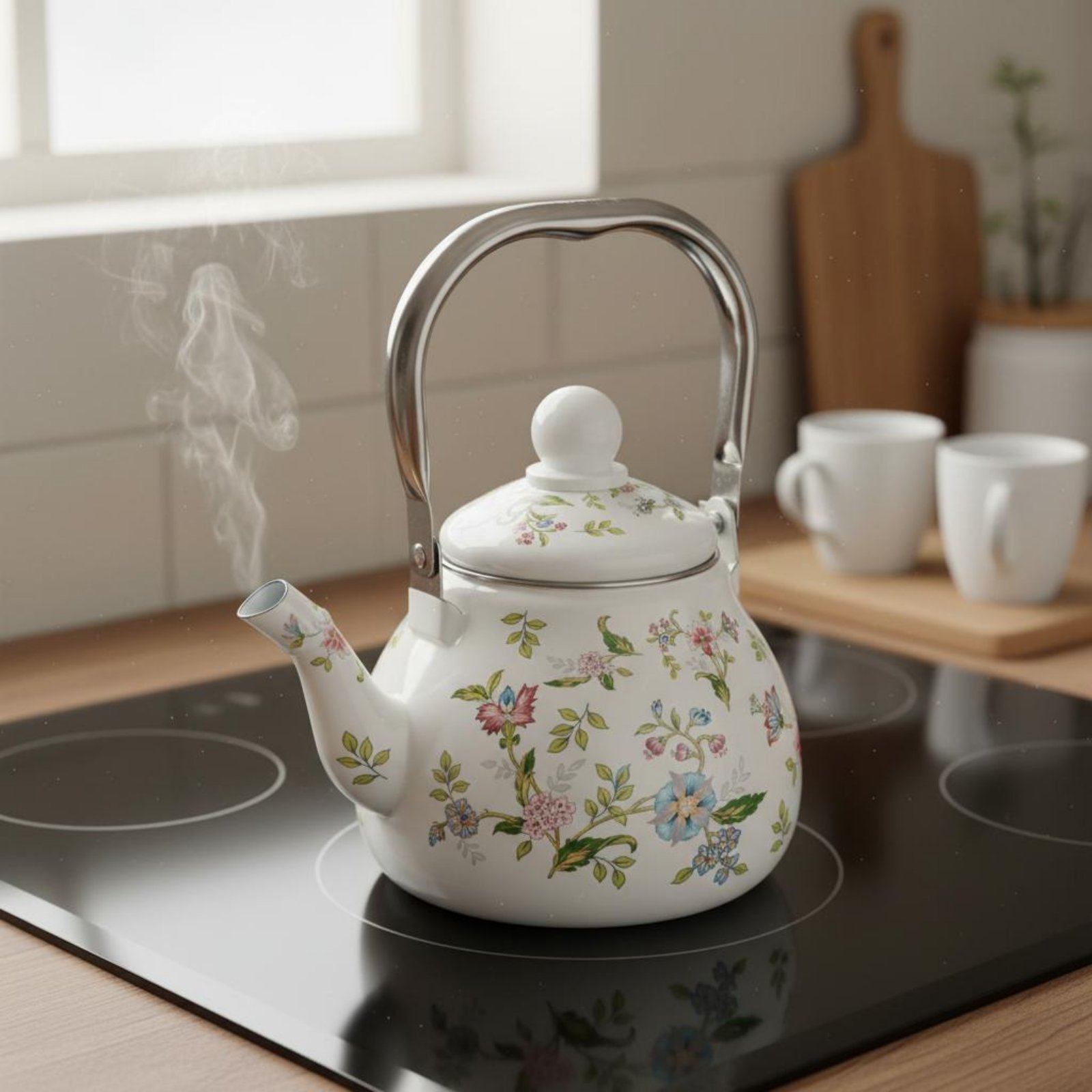 Bouilloire à thé en émail, com - Cast Iron Teapot avis et prix