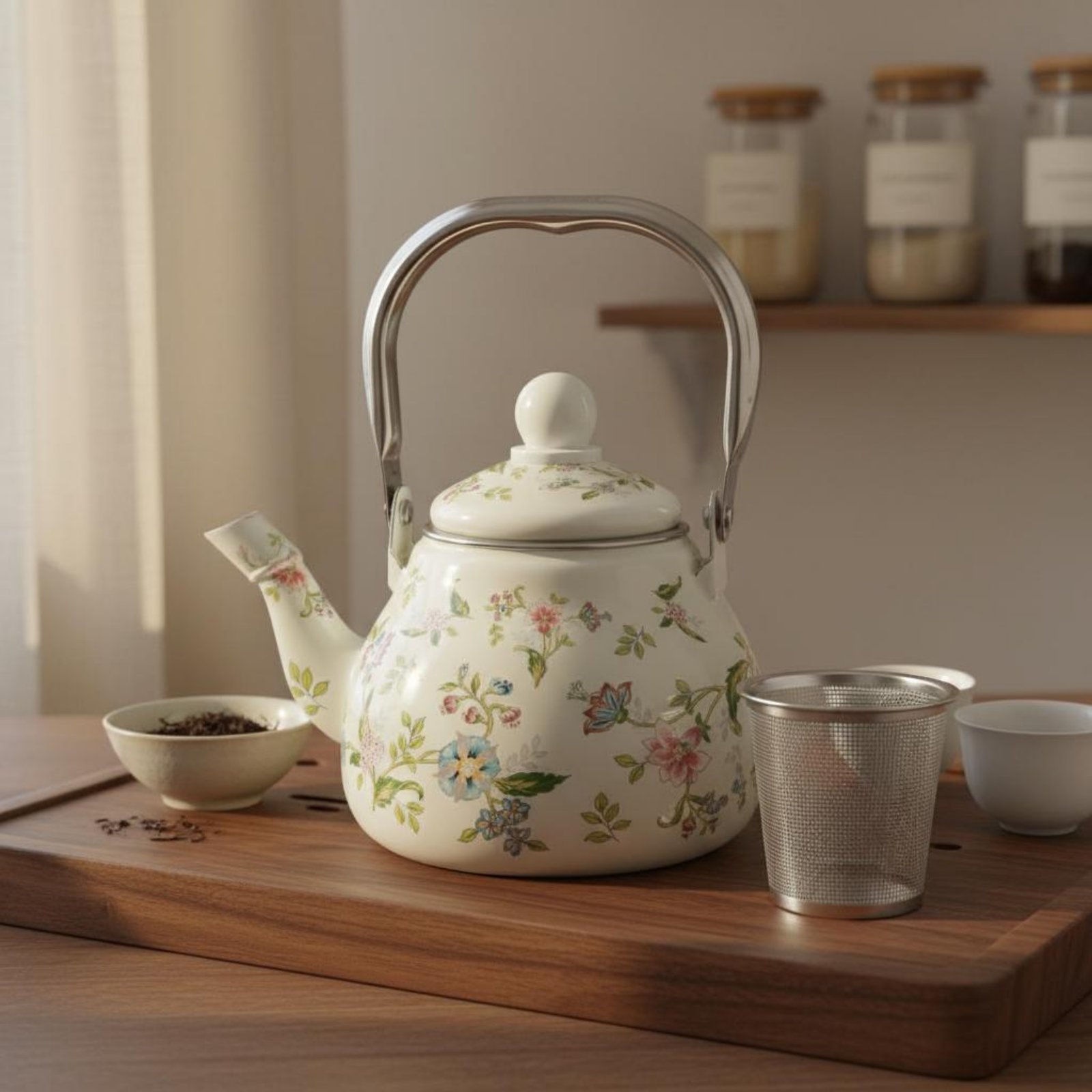 Bouilloire à thé en émail, com - Cast Iron Teapot avis et prix