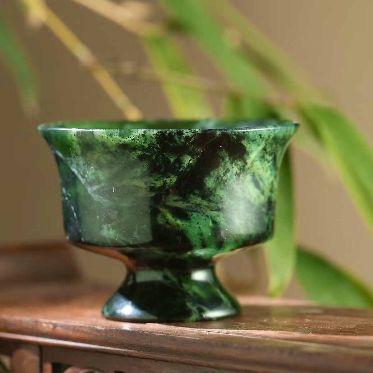 Tasse à thé en Jade vert natur - Gongfu Tea Set avis et prix