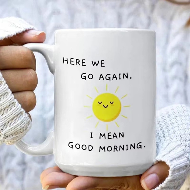 Tasse à café amusante et sarca - Coffee Tea Good Morning avis et prix