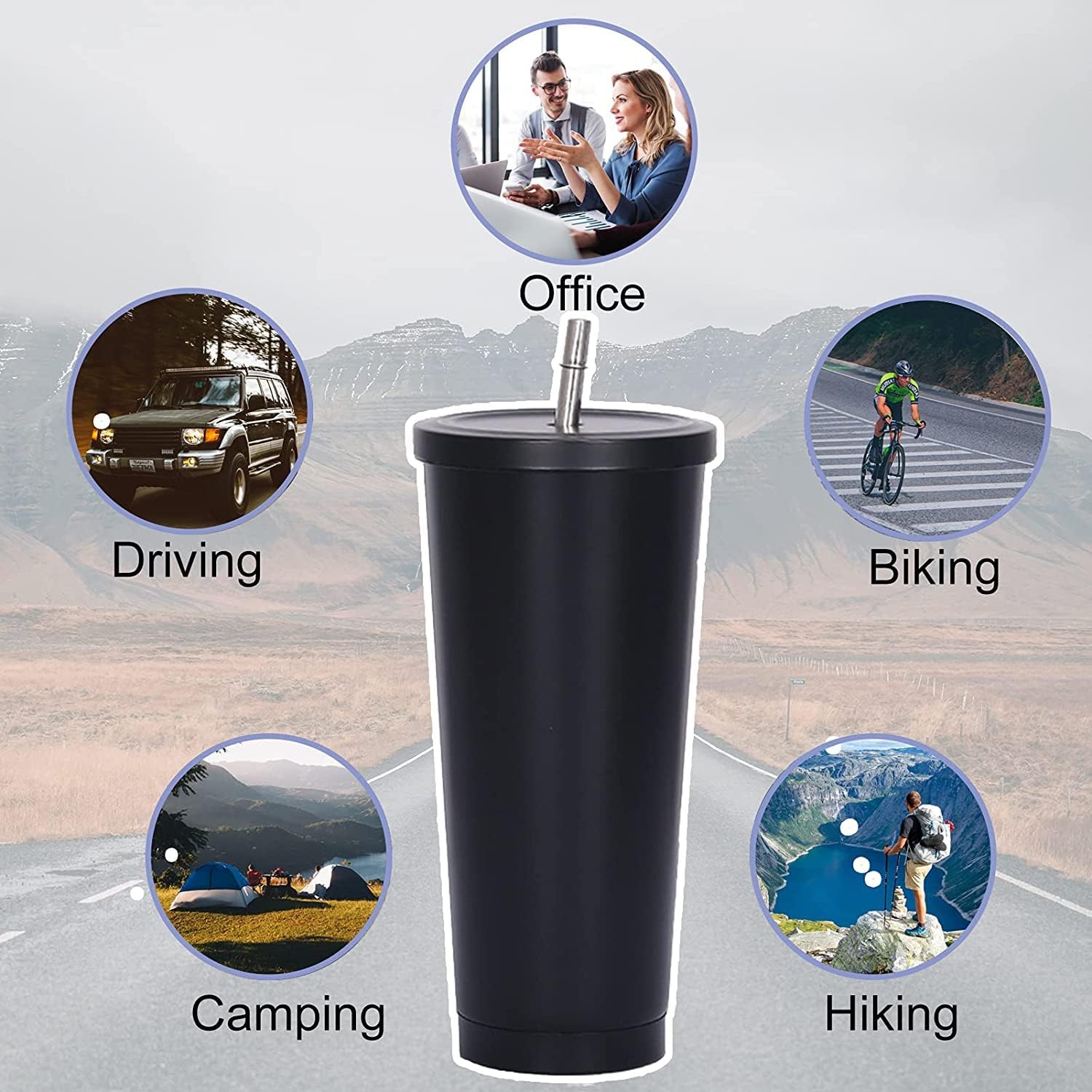 Gobelet isotherme à double par - Coffee Tea Tumbler avis et prix