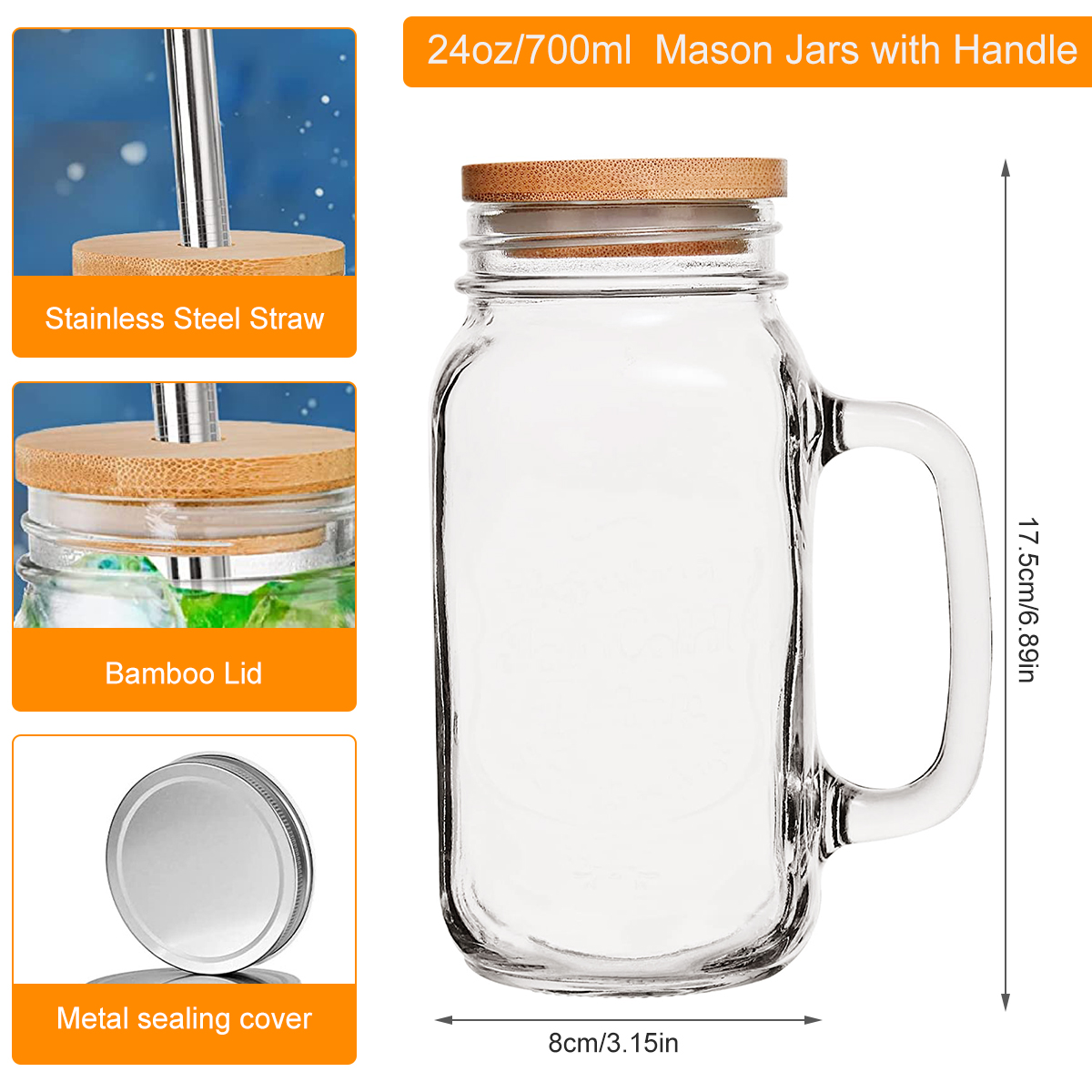 Verres à boissons de 700ml, 2  - Coffee Tea Tumbler avis et prix