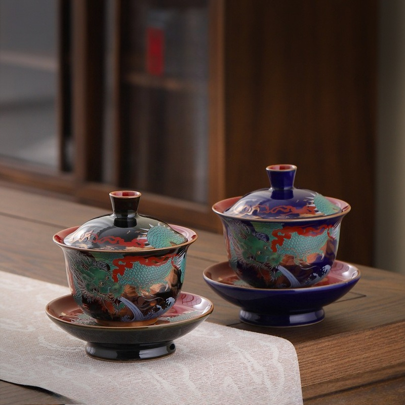 Ensemble Gaiwan en céramique r - Gongfu Tea Set avis et prix