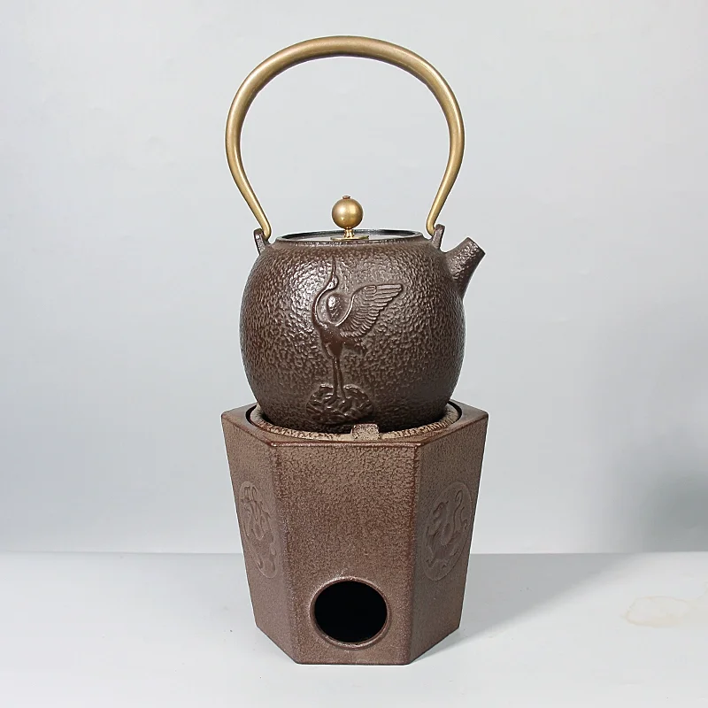 Réchaud à thé en fonte, réchau - Cast Iron Teapot avis et prix