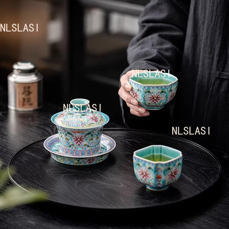 Bol en céramique émaillée de 1 - Gongfu Tea Set avis et prix