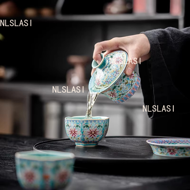 Bol en céramique émaillée de 1 - Gongfu Tea Set avis et prix