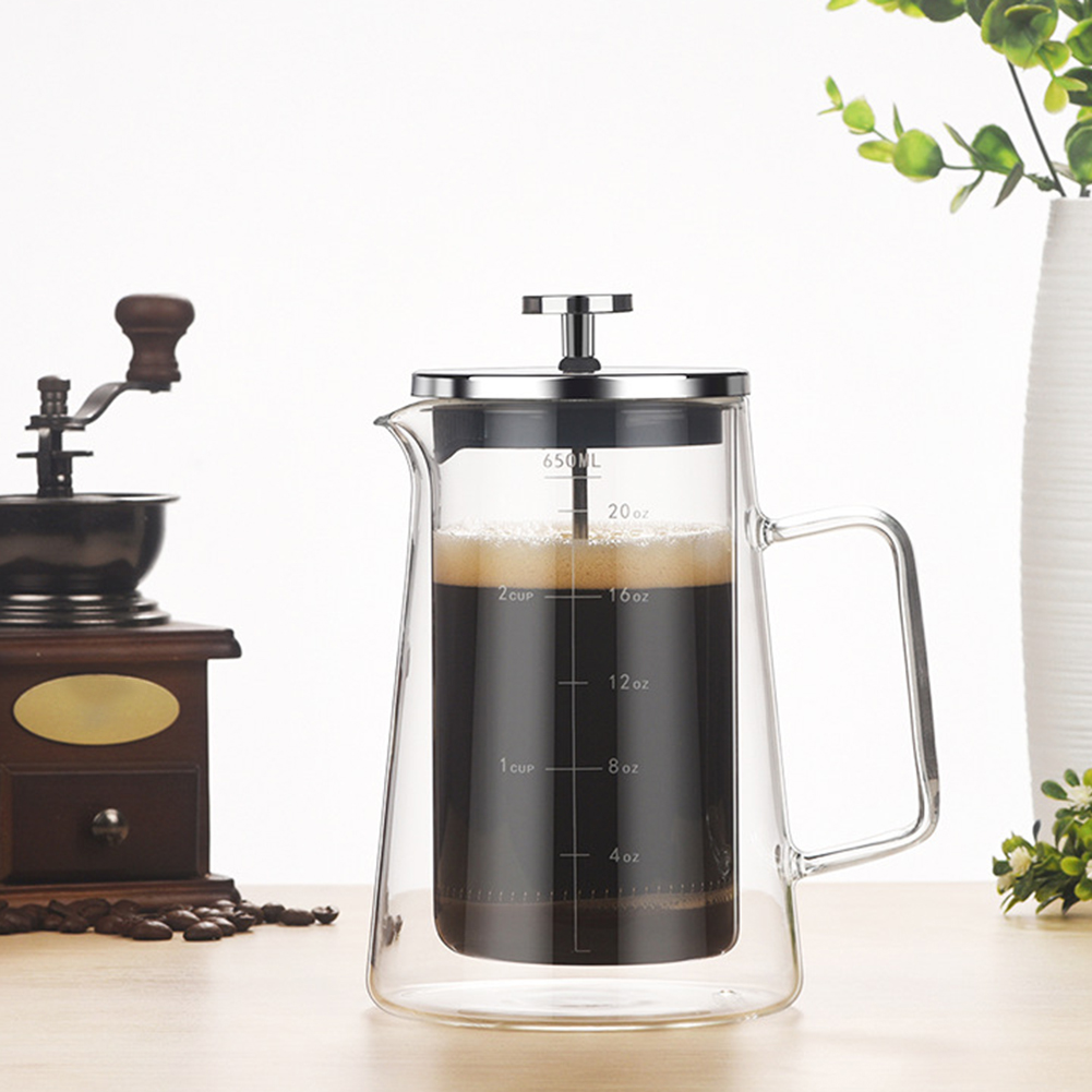 Pot à presse française Double  - French Press Coffee & Tea avis et prix