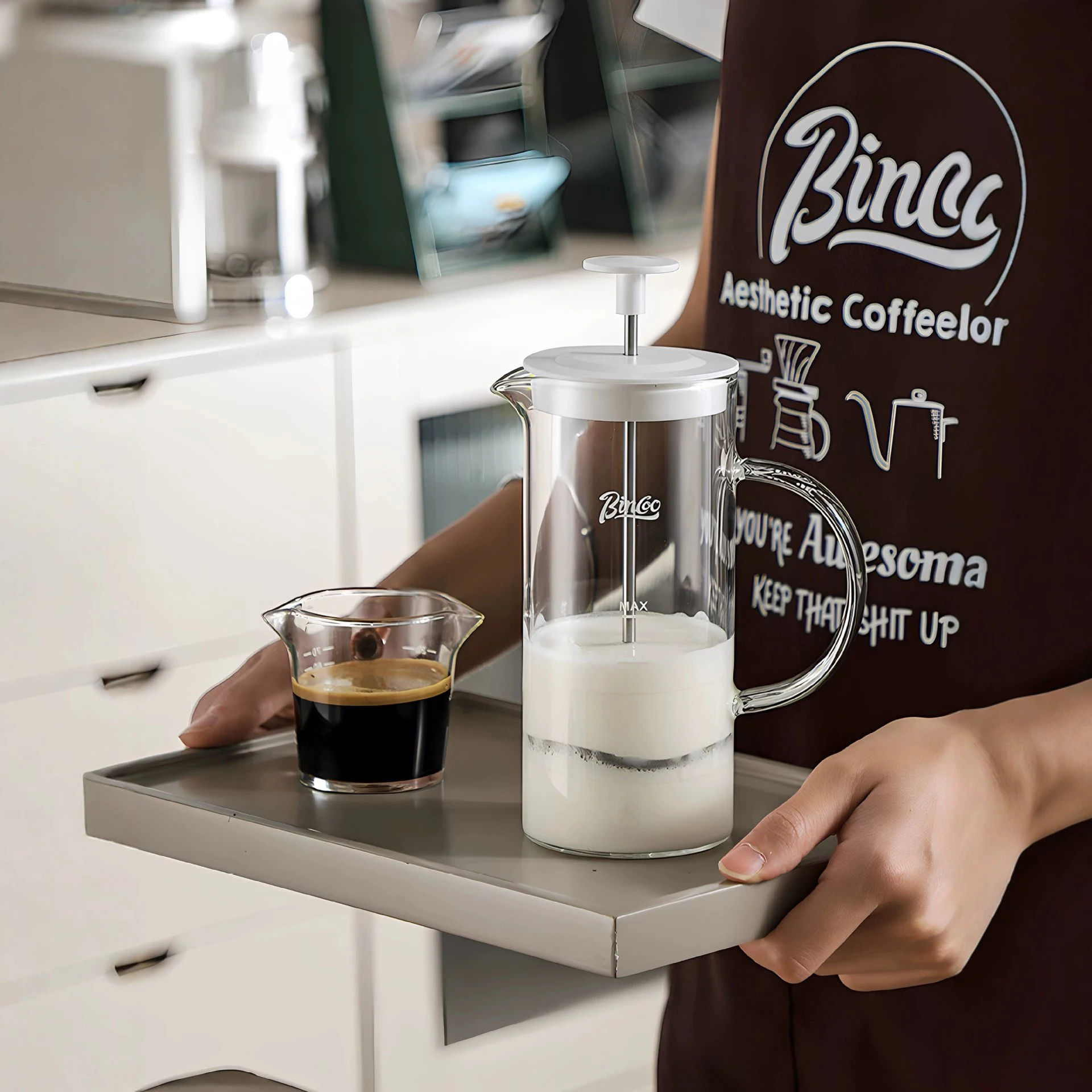 Cafetière à piston 550 ml en v - French Press Coffee & Tea avis et prix