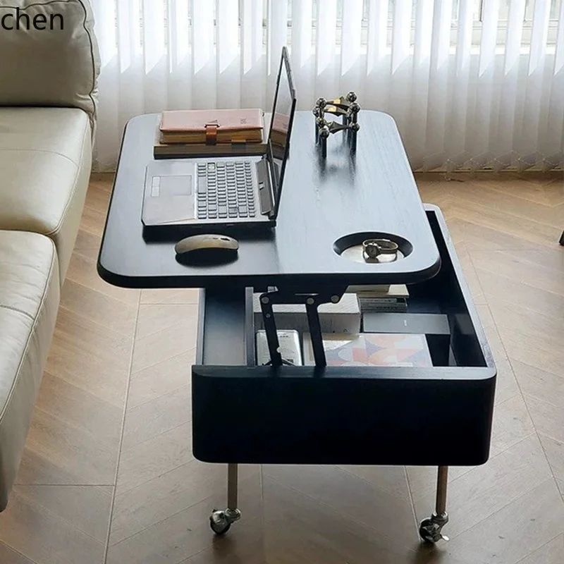 Table basse relevable en bois  - Coffee & Tea Haus avis et prix