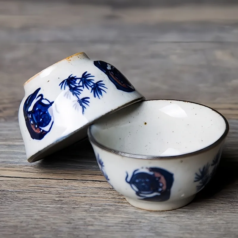 Tasse à thé de calligraphie ch - Gongfu Tea Set avis et prix