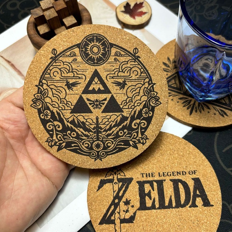 Zelda – dessous de verre rond  - Good Coffee Tea avis et prix