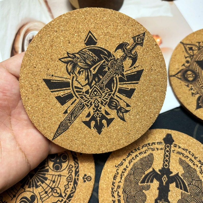 Zelda – dessous de verre rond  - Good Coffee Tea avis et prix