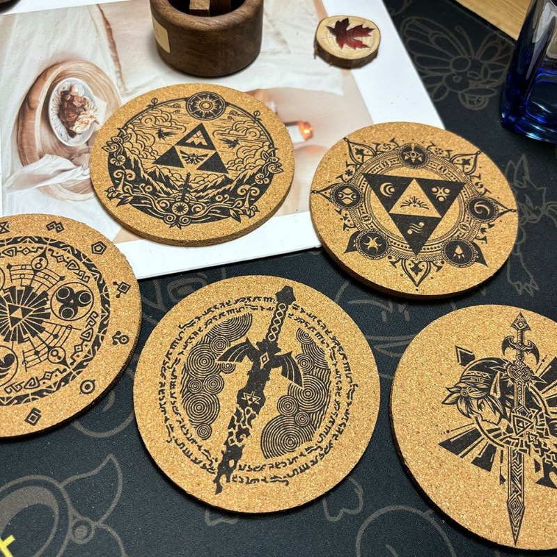 Zelda – dessous de verre rond  - Good Coffee Tea avis et prix