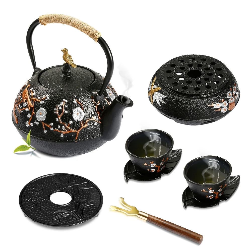 Ensemble de théière en fonte a - Cast Iron Teapot avis et prix