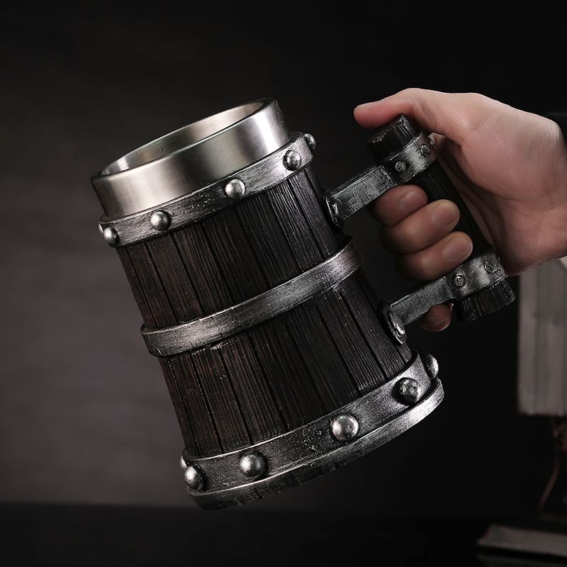 Verre à bière en résine imitat - Coffee Tea Tumbler avis et prix