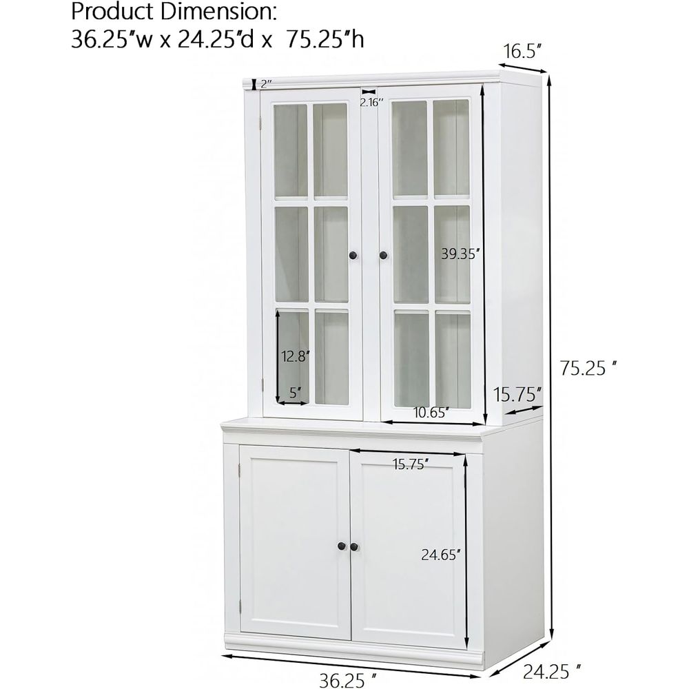 Armoire de cuisine haute de 75 - Coffee & Tea Haus avis et prix