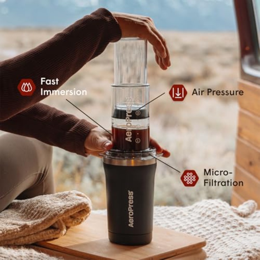 Kit de cafetière portable Go P - French Press Coffee & Tea avis et prix